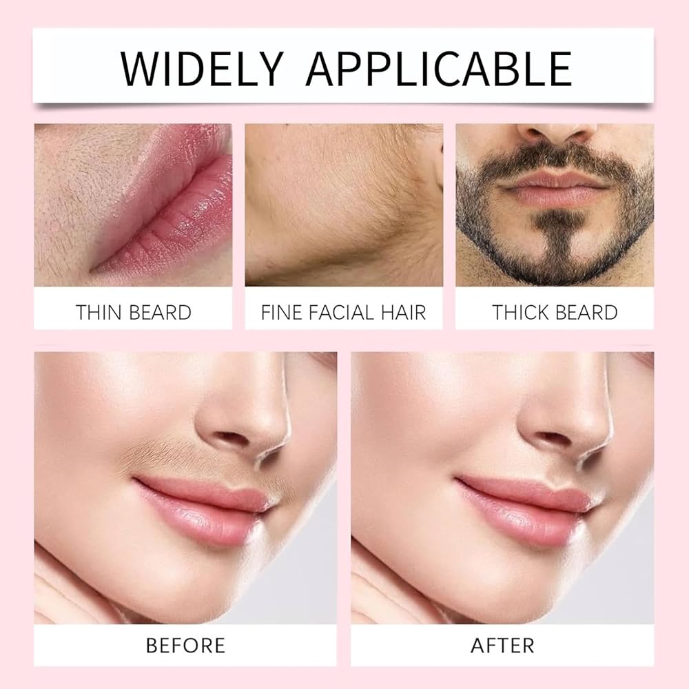 Spray de identificación de cabello para afeitado facial