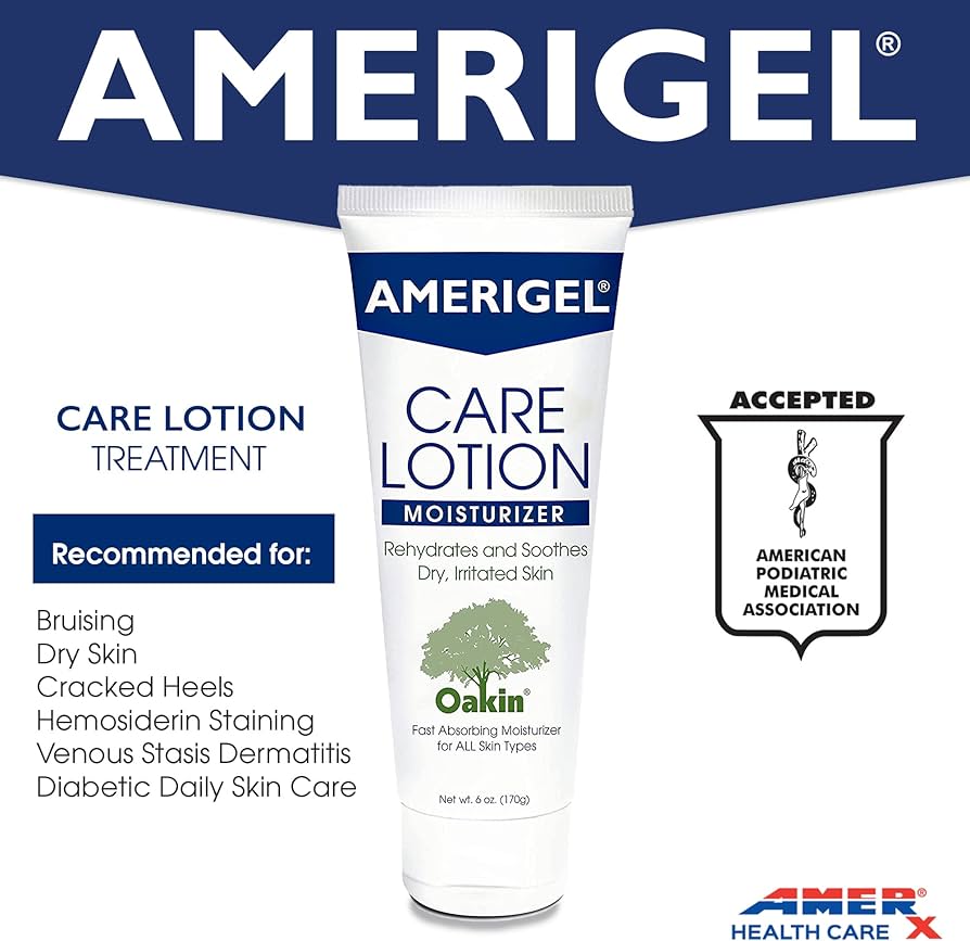 Loción para el cuidado de la piel diabética (Calma la piel irritada)