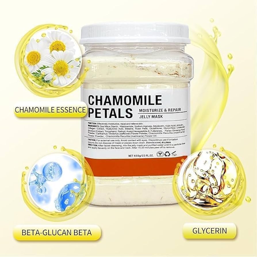 Mascarilla de gelatina para tratamientos faciales