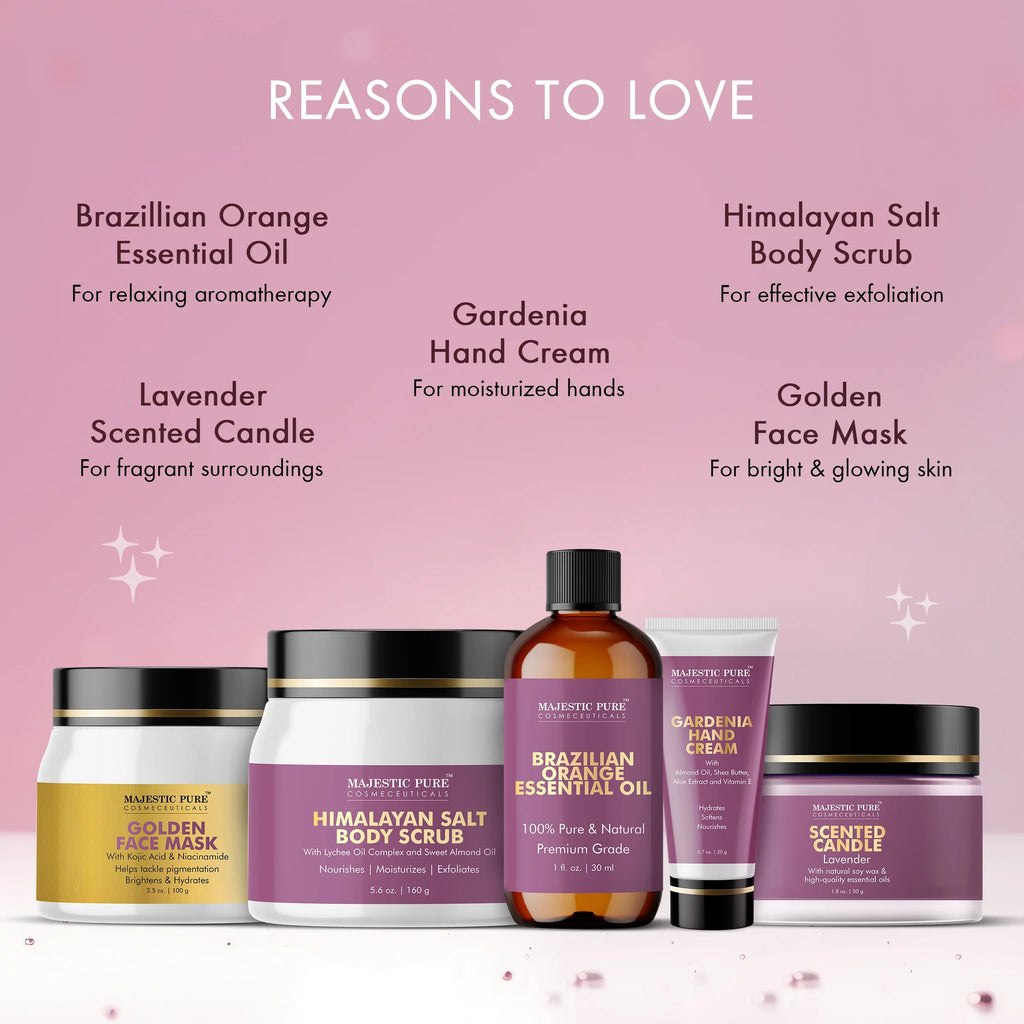 Majestic Pure Gift Set para el autocuidado y el cuidado personal